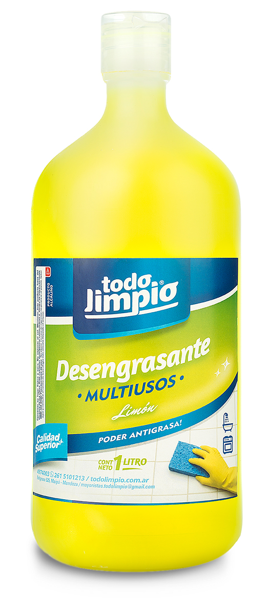 Desengrasante multiuso fragancia Limón x 1 litro
