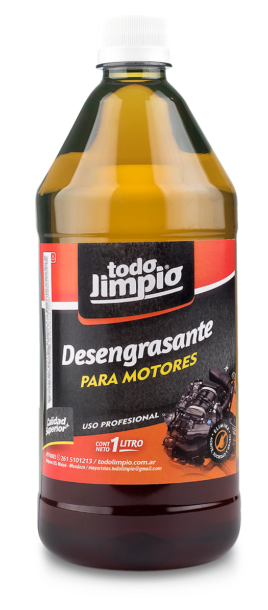 Desengrasante para motores ultraconcentrado no caústico x 1 litro