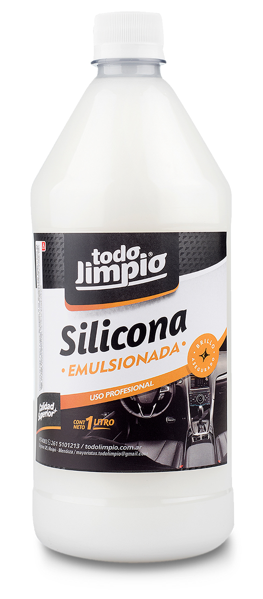 Siliconas emulsionada perfumada para uso profesional blanca x 1 litro