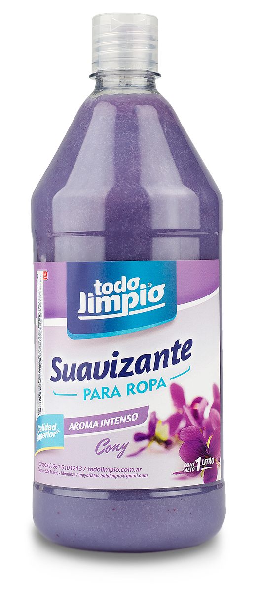 Suavizante para ropa doble perfume! Cony x 1 litro