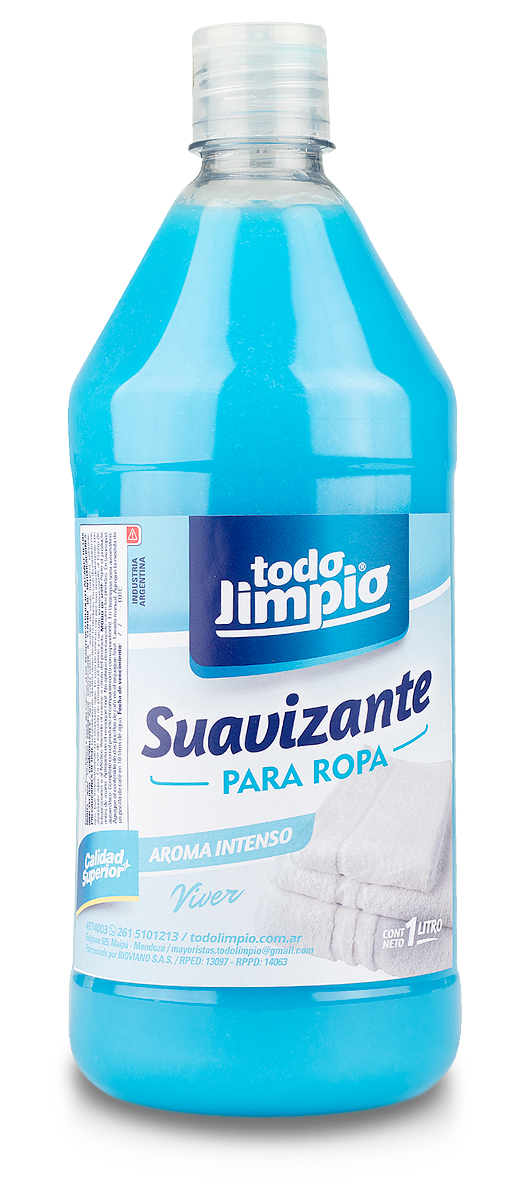 Suavizante para ropa doble perfume! Viver x 5 litros