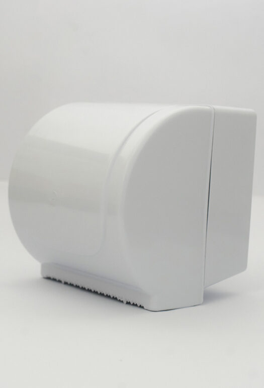 dispenser para toalla en rollo blanco