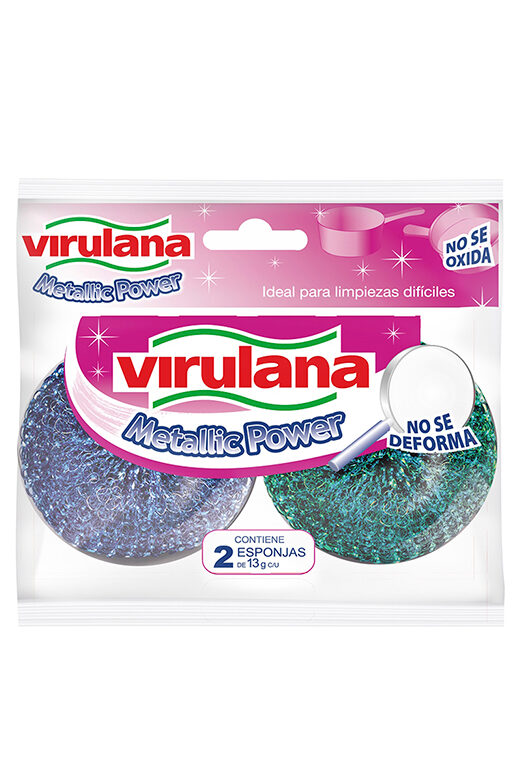 esponja metalica power x2