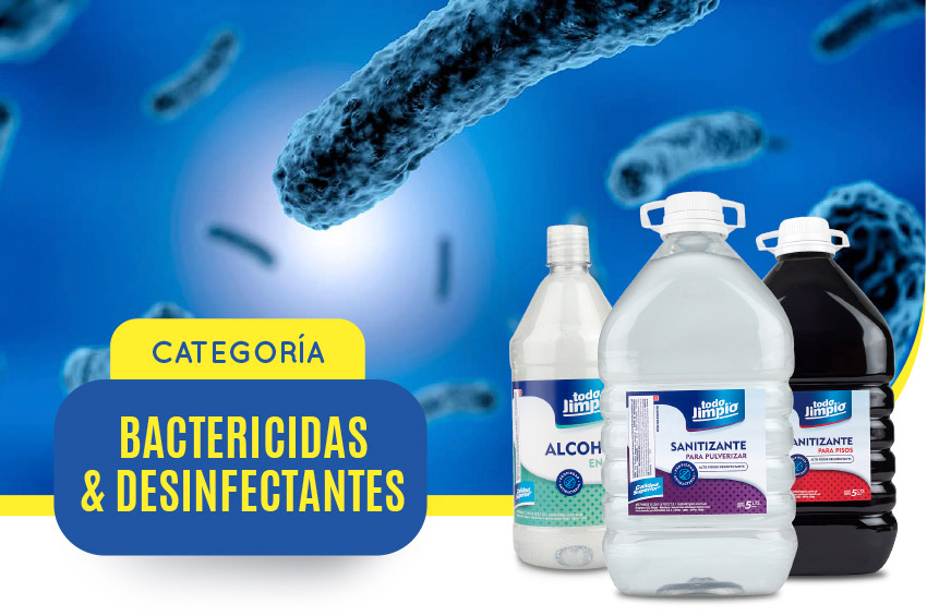 Bactericidas y desinfectantes archivos - Todo Limpio
