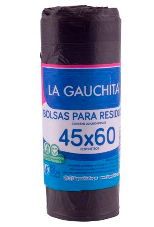 bolsa residuo 45x60