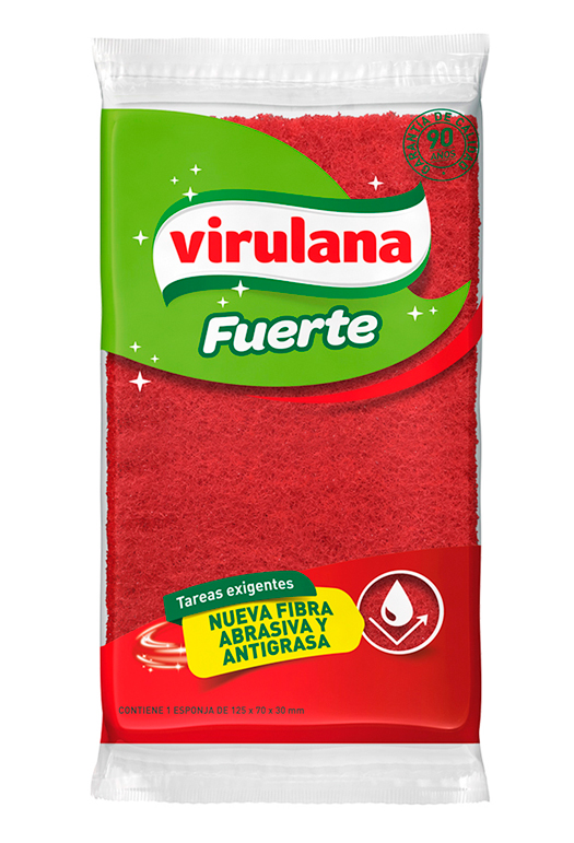 esponja fuerte