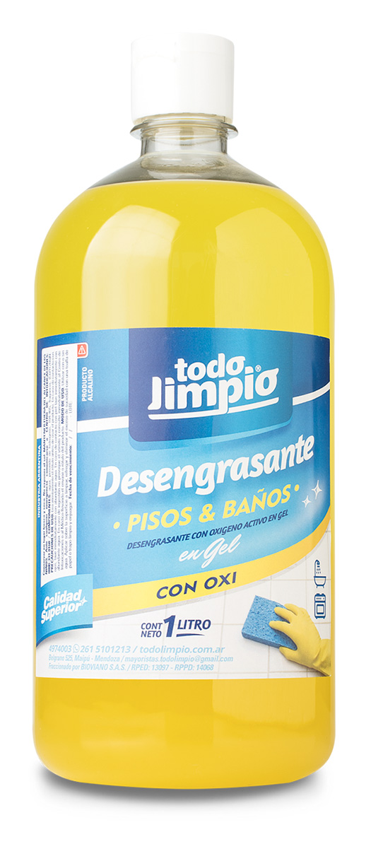 desengrasante en gel con oxi