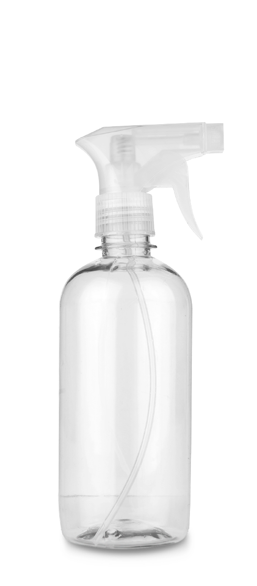 envase plástico pvc con gatillo profesional